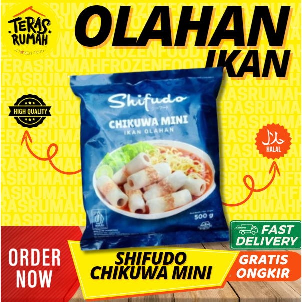 

SHIFUDO - CHIKUWA MINI OLAHAN IKAN 500gr