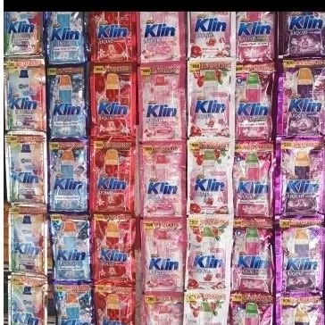 Termurah Detergen cair Soklin Liquid renceng isi 12