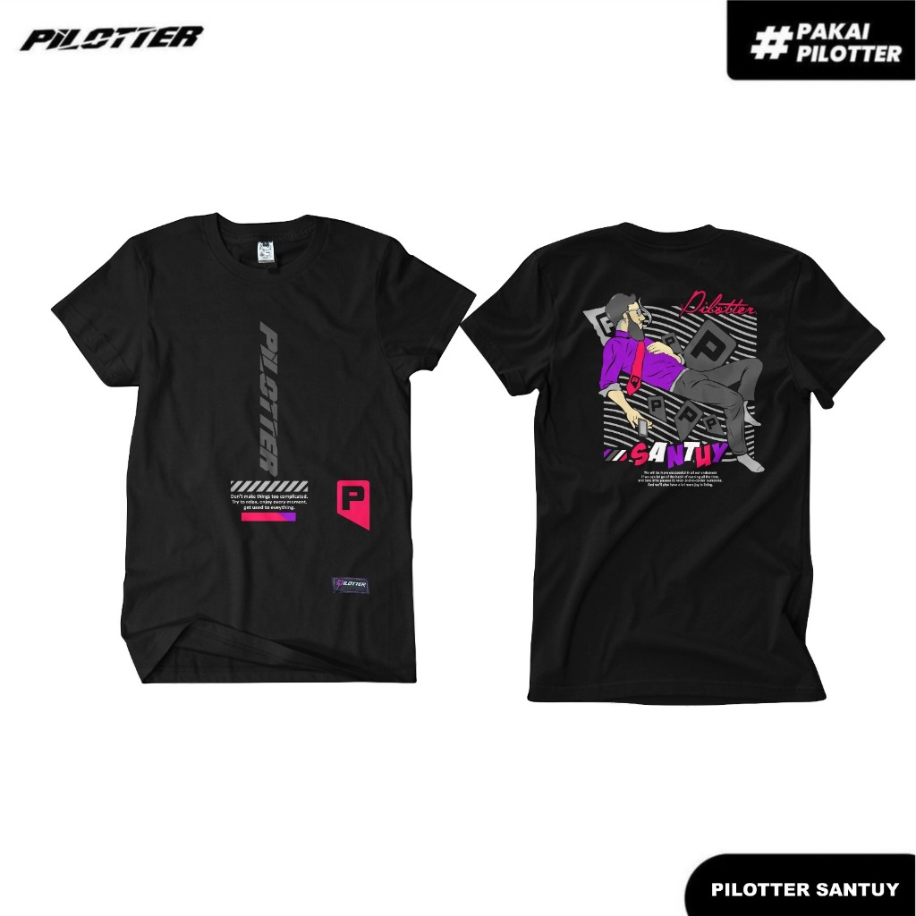 KAOS PILOTTER ORIGINAL KAOS PILOTTER SANTUY