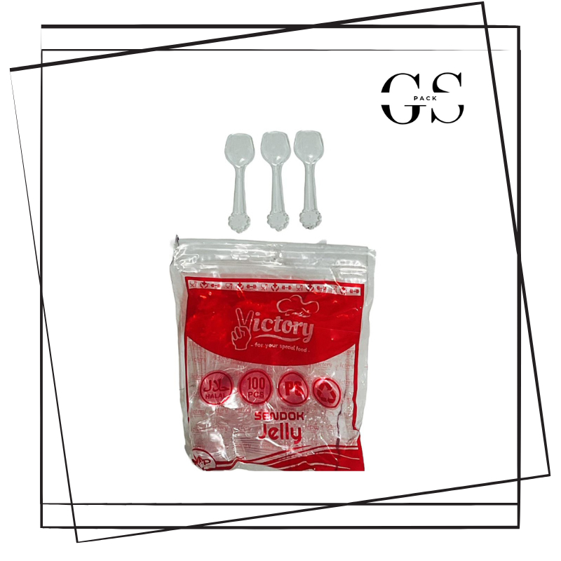 Sendok Plastik Kecil STB isi 100 pcs
