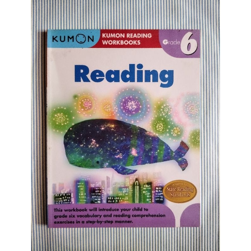 KUMON. seken ori. Belajar bahasa Inggris. Kumon Reading Workbooks Grade 6