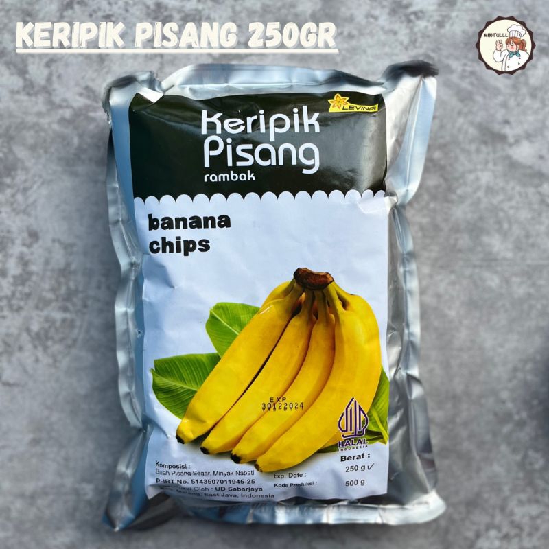 

CAMILAN KERIPIK BUAH OVEN PISANG BANANA CHIPS LEVINA SNACK ENAK MURAH OLEH-OLEH KHAS BATU MALANG 250 GRAM