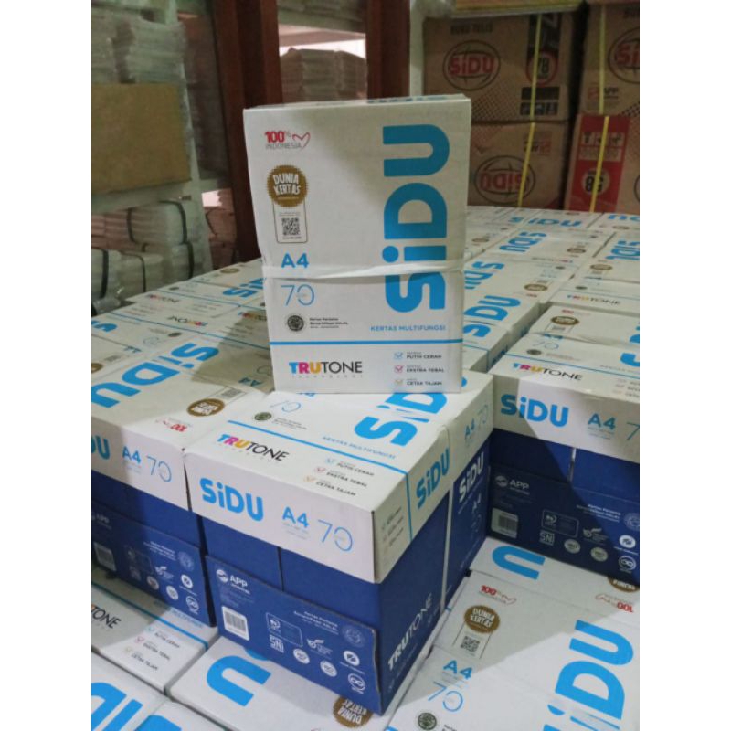 

(1rem) Kertas HVS SIDU A4 70gsm