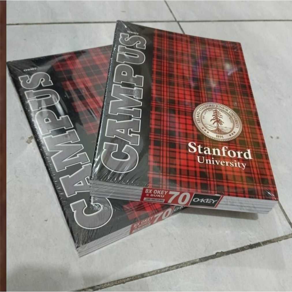 

Buku tulis boxy campus okey 70 lembar isi 5pcs