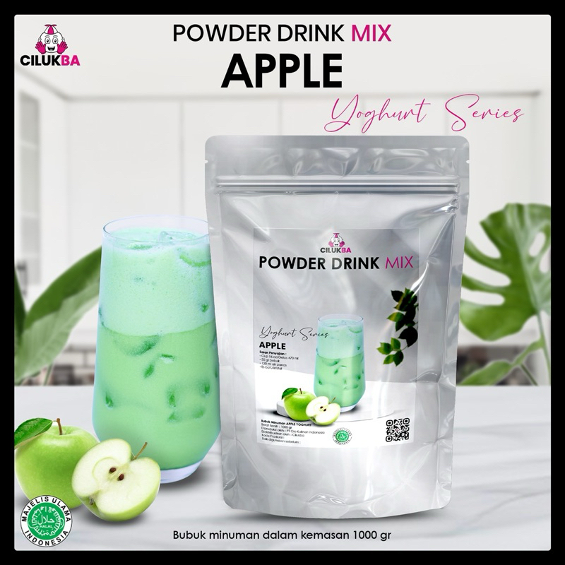 

Bubuk Minuman Rasa Apple Yoghurt 1 kg / Powder Drink Mix