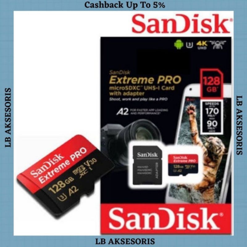 memori card Sandisk 128gb original 100%