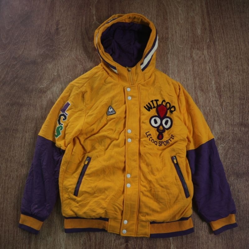 Jacket Hoodie Bomber Le Coq Sportif Vintage
