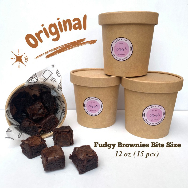 

Flyby's Fudgy Brownies Bite Size 12oz