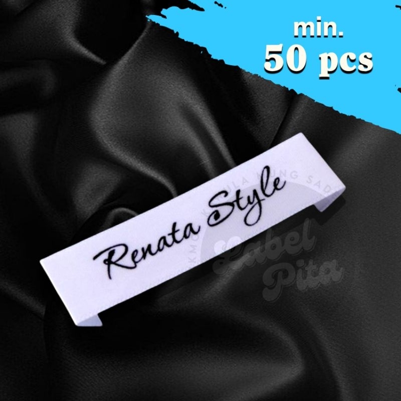

Label satin / Label Baju / Label hijab (min 50)