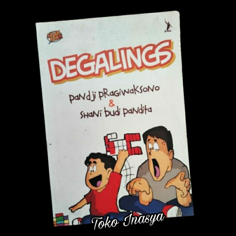 BUKU DEGALINGS (BY PANDJI PRAGIWAKSONO)  KOMIK WARNA / ORIGINAL
