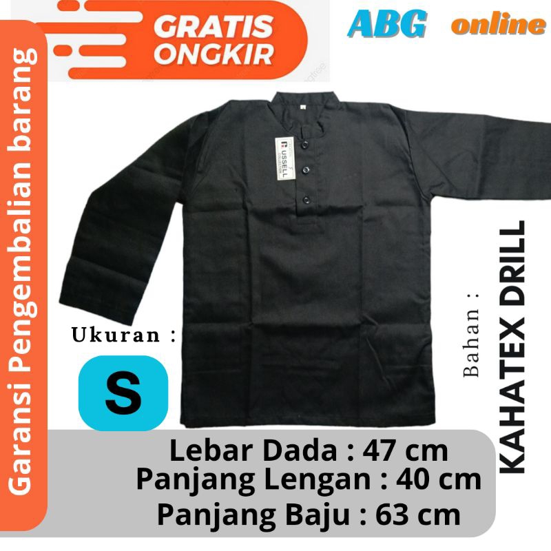 Baju Silat Benik 3 | Baju Siswa | Baju Pelatih | Bahan Drill Halus Bukan Nagata Drill Ukuran S - XXL