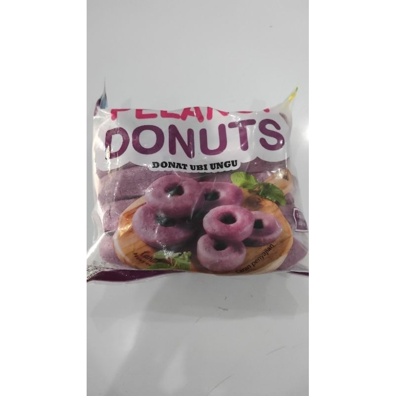 

pelangi donuts ubi ungu