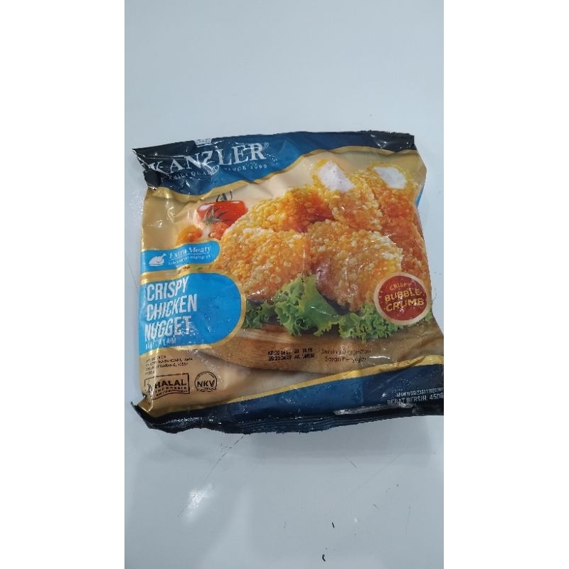

kanzler chicken nugget crispy 450gr