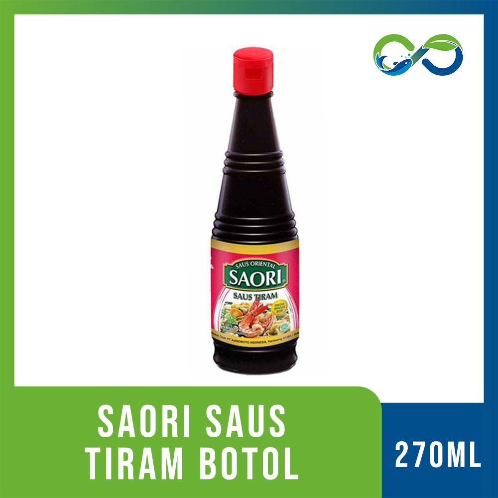 

[AquaEcoFarm] SAORI® Saus Tiram Oriental Oyster Botol 270ml Bandung
