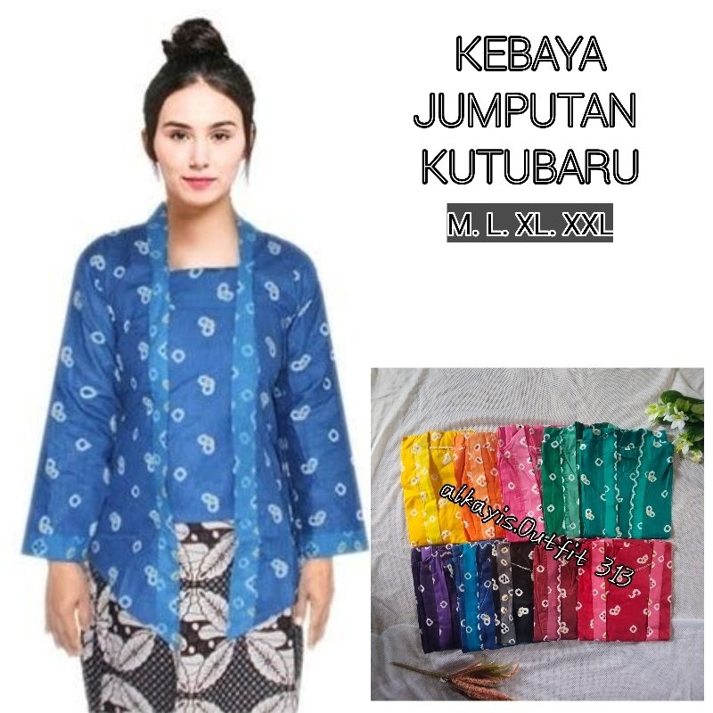 KEBAYA JUMPUTAN MODEL KUTUBARU DEWASA