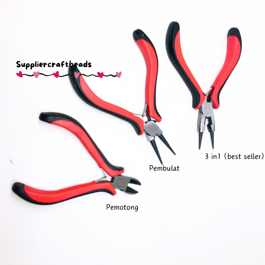 Tang Kecil Kerajinan Tangan / Tang Craft Aksesoris / Tang Potong / Tang Penjepit / Tang Plintir / Al