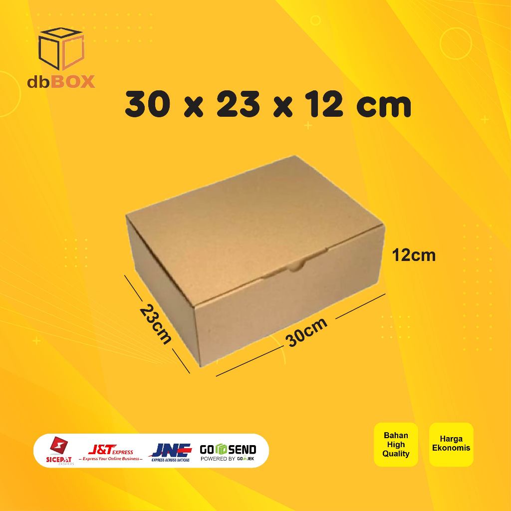 

Kardus 30x23x12 cm | Box Die Cut dan Easy Usage | Box Aksesories