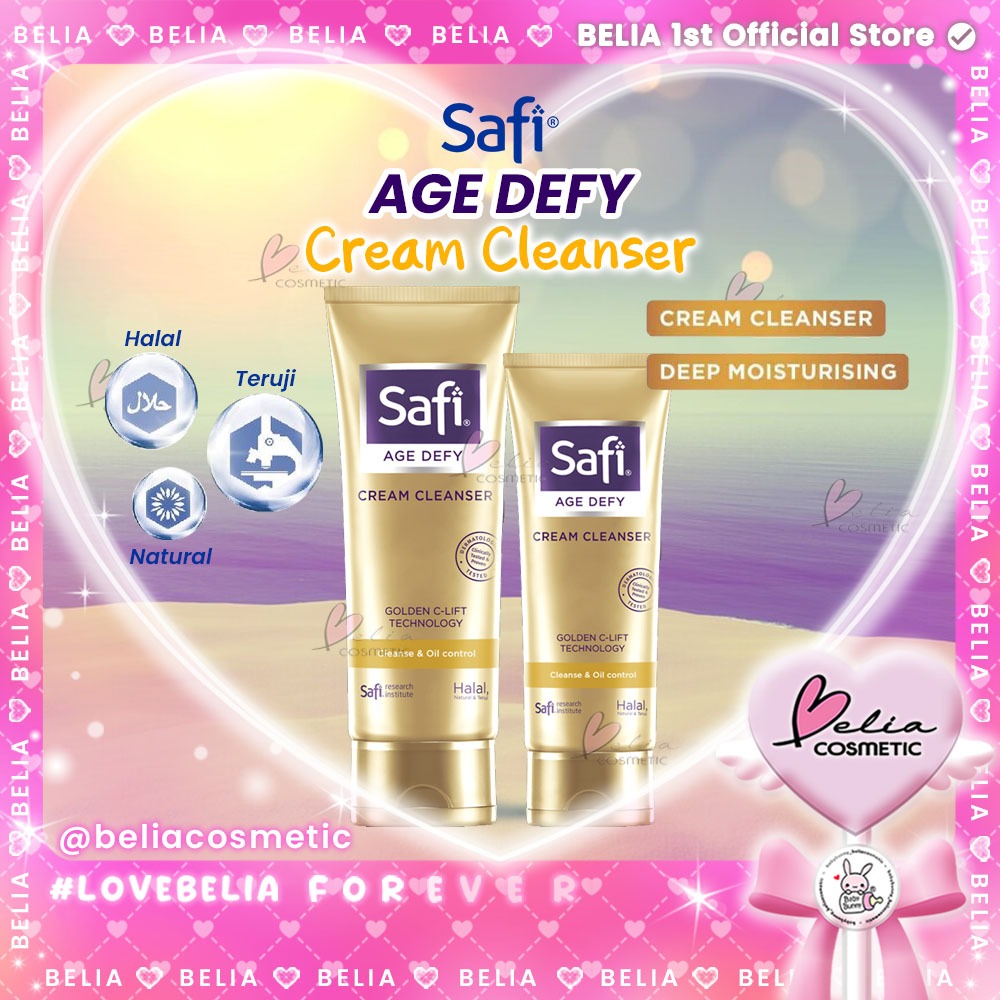 ❤ BELIA ❤ SAFI Age Defy Cream Cleanser 50gr / 100gr (ADCC)