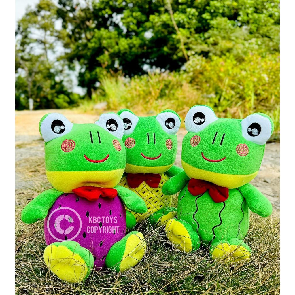 Boneka Keropi Buah Nanas,Buah Semangka,Buah Naga/Bagus Untuk Hadiah Ulang Tahun Dan Kado