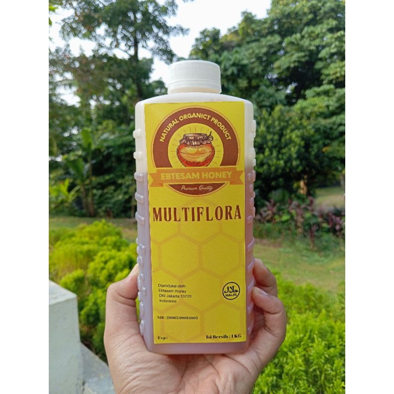 

Madu Murni Ebtesam Honey Multiflora / Madu Murni Asli 100% / Madu Murni Sanad Jelas / Madu kesehatan / Madu pria / Madu wanita / 100% nectar Alam / madu mentah / madu tanpa campuran / madu berkhasiat / madu mentah murni asli