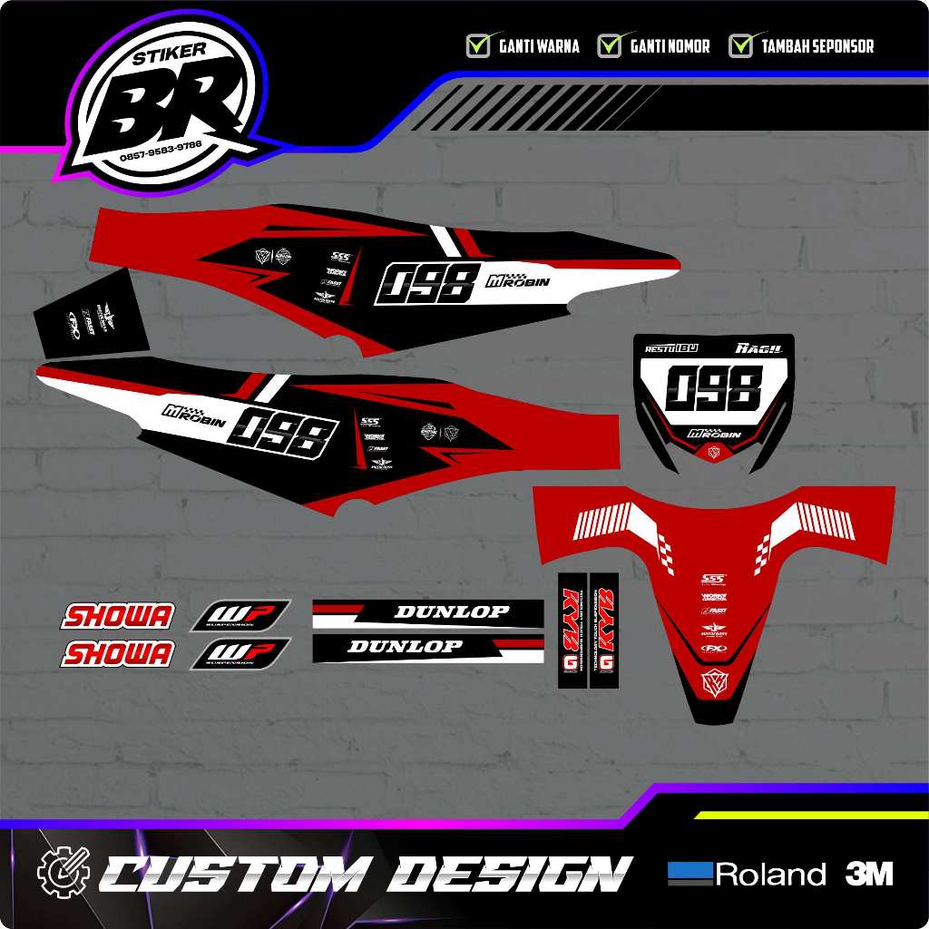 DECAL RBT JUPITER Z FREE CUSTOME DESAIN