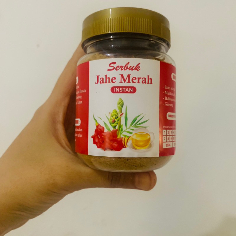 

Serbuk jahe merah instan minuman jahe merah seduh