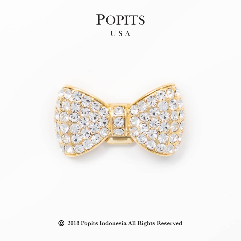 POPITS - CHARM RIBBON Aksesoris Sandal Premium Popits Original 100% Popits Indonesia Jakarta
