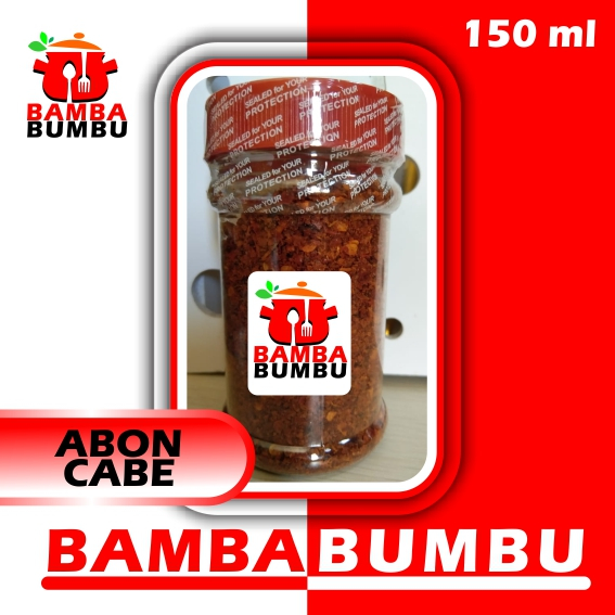 

ABON CABE / CABE BUBUK BUMBU KEMASAN 150 ML