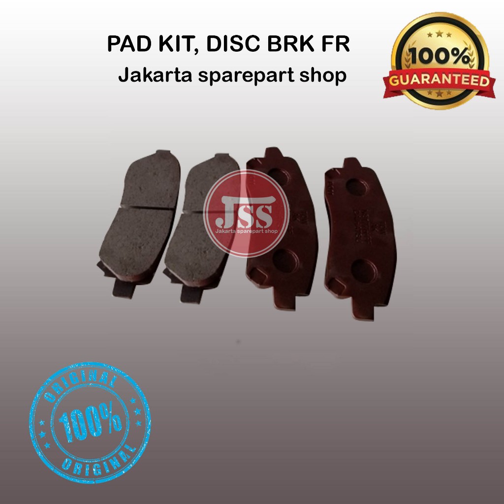 Brake Pad Kampas Rem Depan Avanza Xenia Rush Terios 04465-BZ170 Original