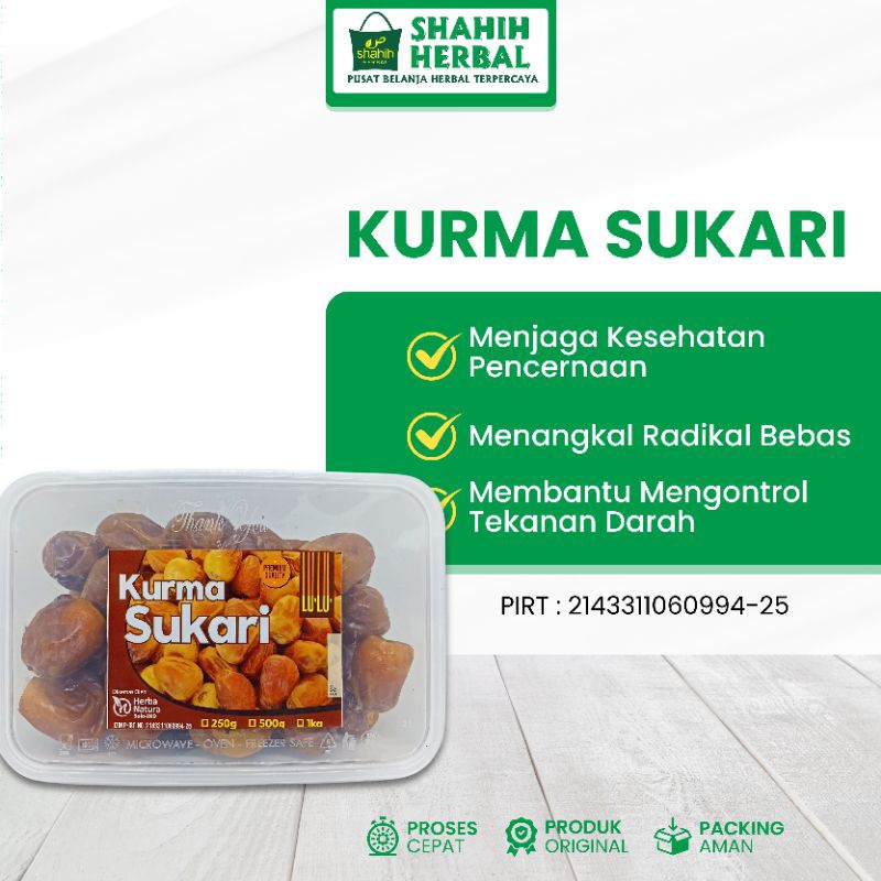 

Kurma Sukari 500 gram