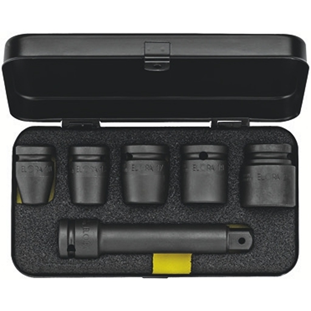 ELORA 790 S6A 1/2" Impact Socket Set Inci (Alat ELORA)