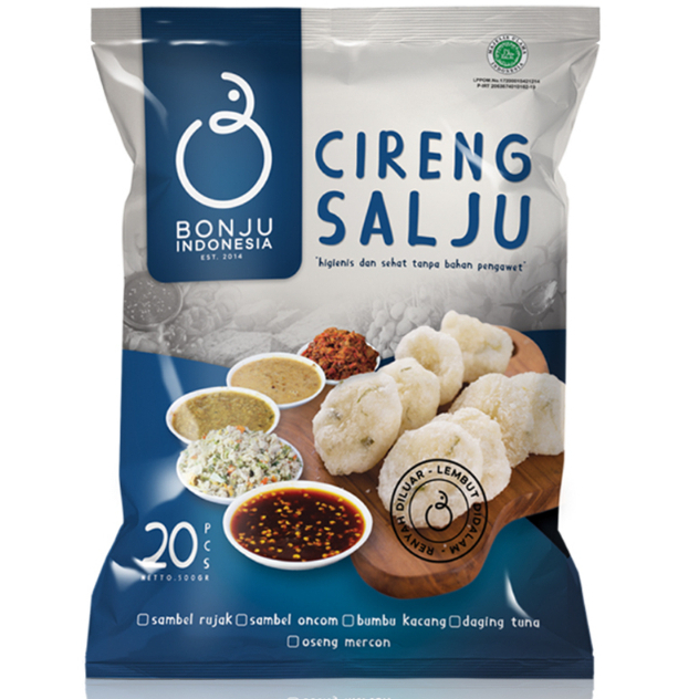 

BONJU Cireng Salju Bumbu Rujak 500gr, Halal virall