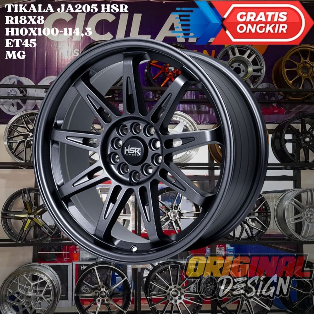 Velg Mobil RUSH , TERIOS , WRV , XPANDER , HRV , HSR TIKALA RING 18 R18