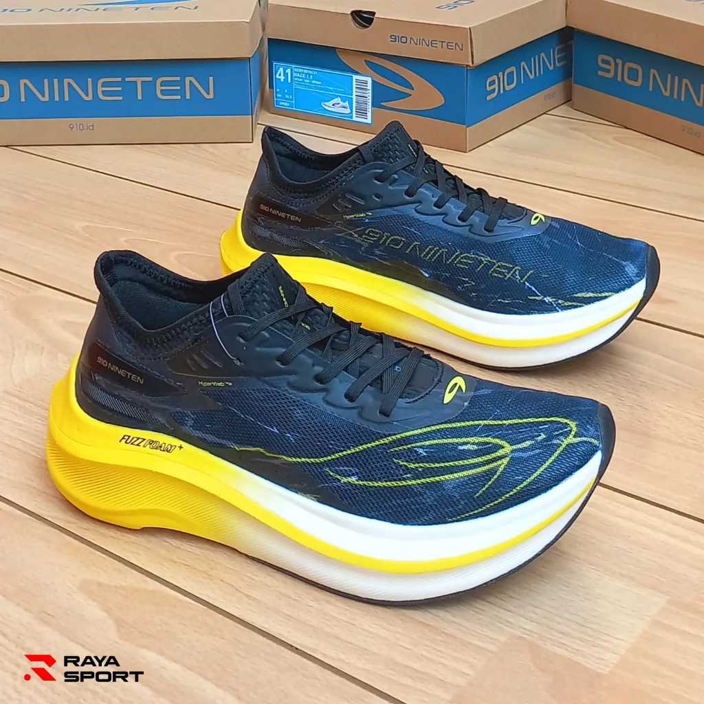 910 HAZE VELOCE HITAM SEPATU LARI ORIGINAL 910