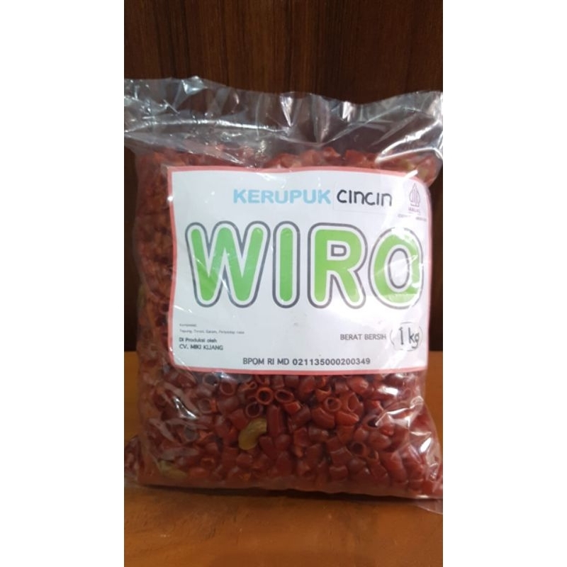 

Krupuk Wiro / mentah