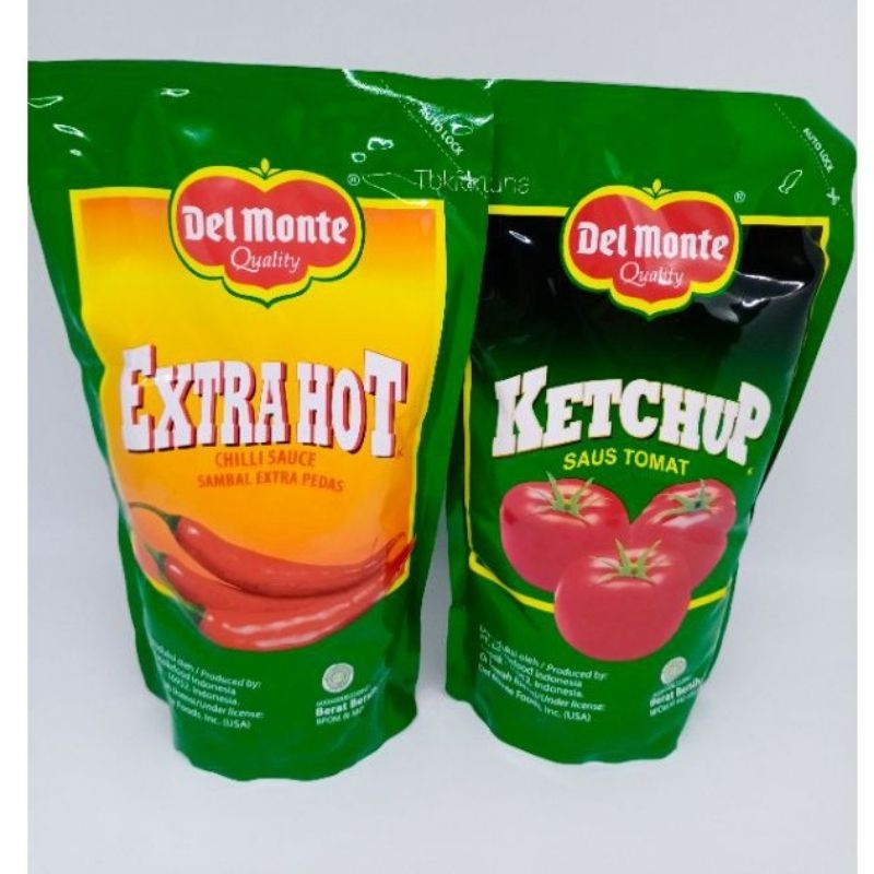 

Termurah!!! DELMONTE SAUS TOMAT/EXTRA HOT 1KG