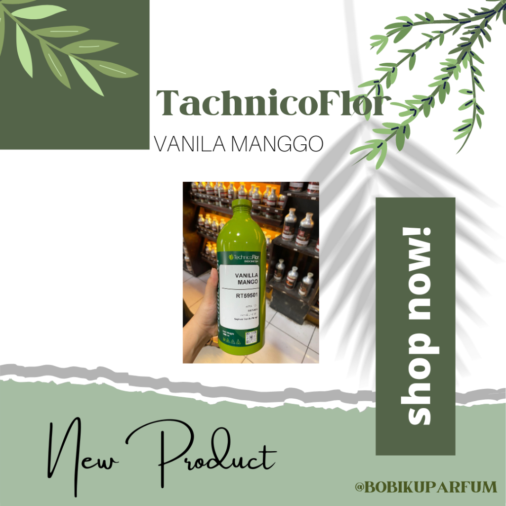 BIBIT PARFUM MURNI VANILA MANGGO // TECHNICOFLOR // 100ML REPACK