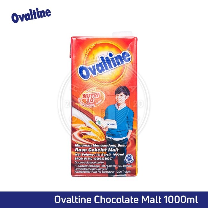 

UHT OVALTINE MILK CHOCO MALT 1L / SUSU COKLAT 1 LITER