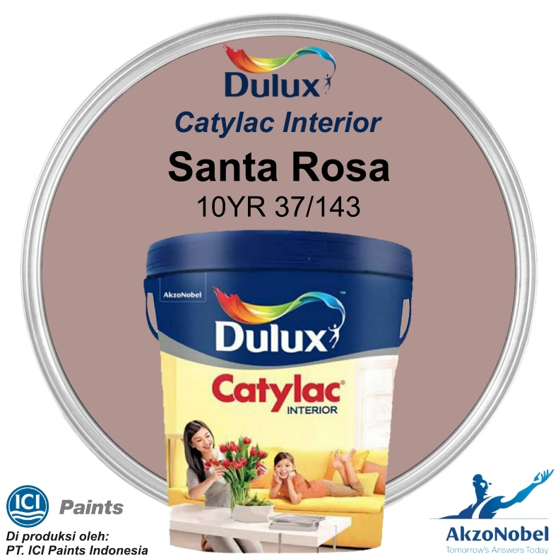 CAT DULUX CATYLAC INTERIOR 5 KG - SANTA ROSA 10YR 37/143
