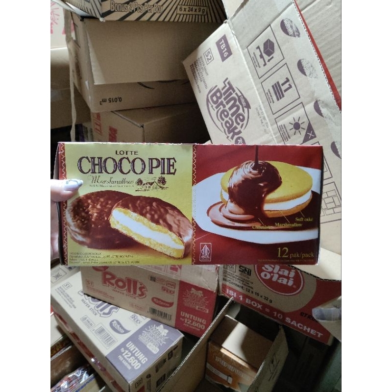 

Choco pie per kotak isi 12bks /chocopie