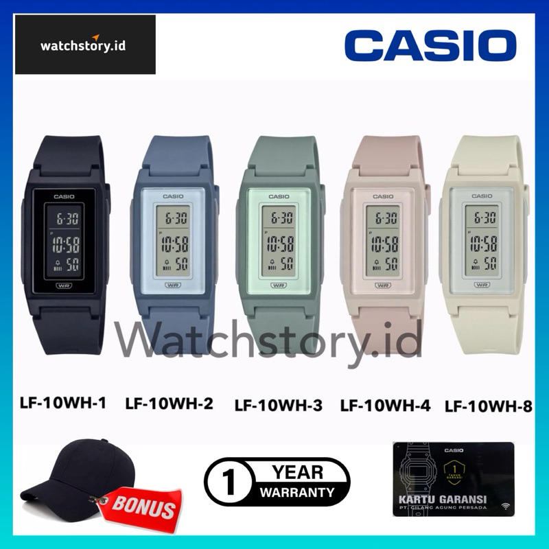 Jam Tangan Digital Wanita Casio LF-10WH