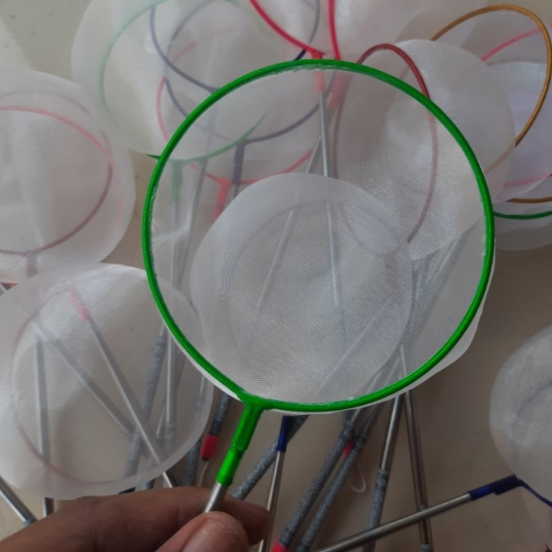 Serok ikan Hias / Kutir 10cm Gagang Stainless