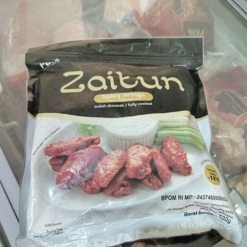 

Zaitun Spicy wing 500 gr