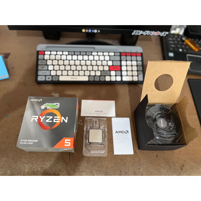 Processor AMD Ryzen 5 3600 3.6Ghz Up To 4.2Ghz Cache 32MB 65W AM4