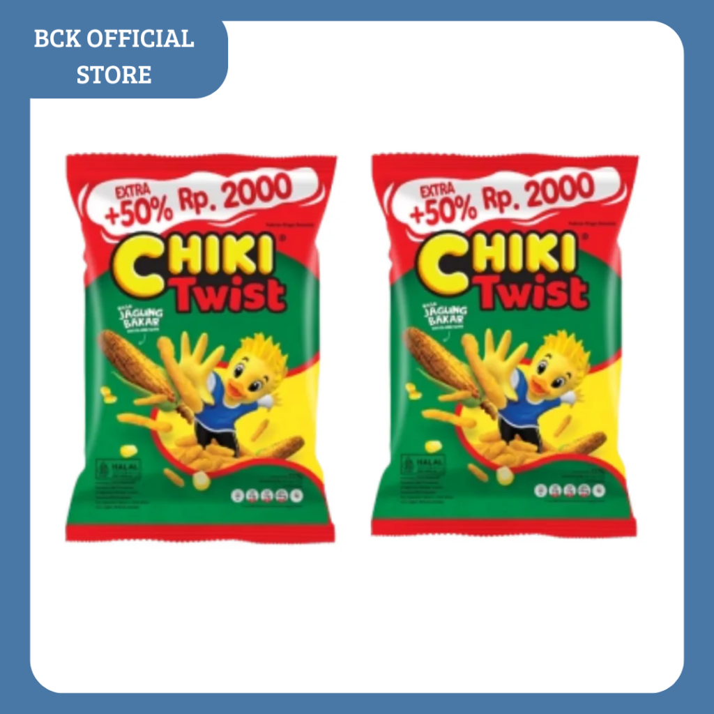 

Chiki Twist Jagung Bakar 10x22gr (renteng)