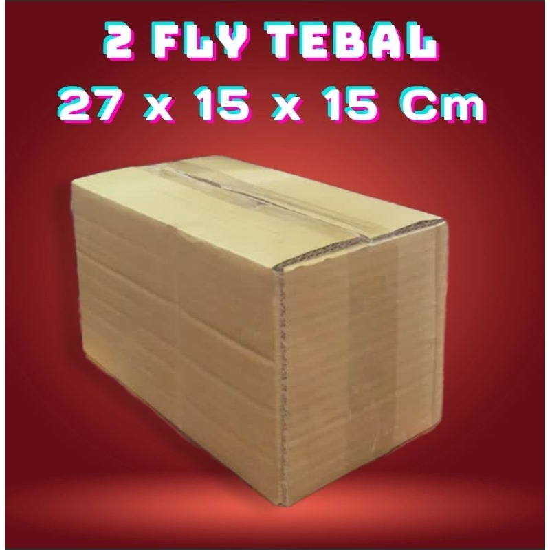 

KARDUS PACKING TEBAL DOUBLE WALL UKURAN 27 x 15 x 15