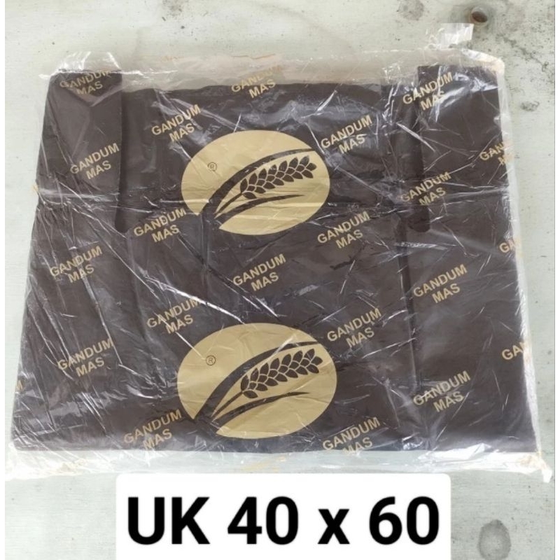 Plastik Sampah besar ukuran 40 x 60/Kantong Plastik Kresek Hitam 40 x 60