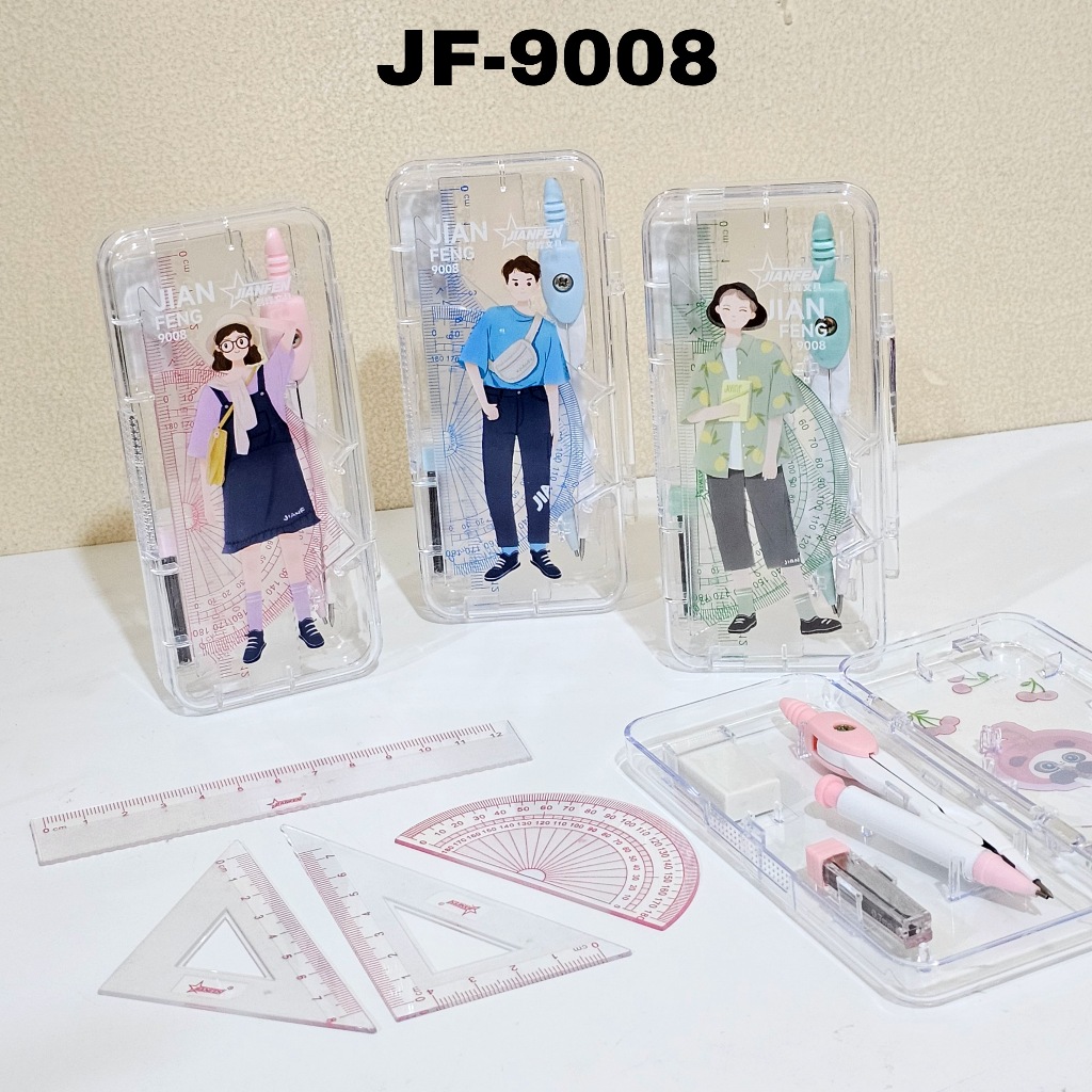 

MJ Jangka JF-9008 / Jangka Sekolah / Math Set