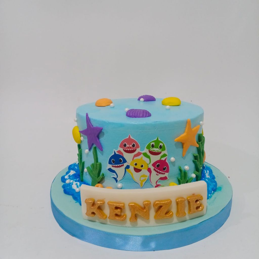 

Kue Ulang Tahun/Birthday Cake/Kue Ultah Tema Baby Shark/Kue Birthday Jakarta