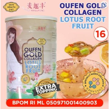 

Meizhoushike Lotus Root Powder / Bubuk Akar Teratai / Oufen 1Pack 500gr